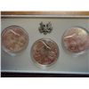 Image 1 : 1983 P/D/S US OLYMPIC UNC SILVER DOLLAR SET