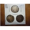 Image 1 : 1900, 02 & 03 BARBER DIMES