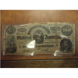 CONFEDERATE STATES OF AMERICA $100 BILL