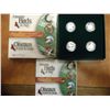 Image 1 : 2000 CANADAS BIRDS OF PREY 4 COIN STERLING SET