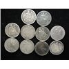 Image 1 : 10 ASSORTED SEATED LIBERTY DIMES