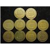Image 2 : 10 ASSORTED 1890'S INDIAN HEAD CENTS