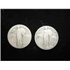 Image 1 : 1925 & 28 STANDING LIBERTY QUARTERS