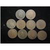 Image 1 : 10 ASSORTED 1880'S INDIAN HEAD CENTS