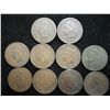Image 1 : 10 ASSORTED 1890'S INDIAN HEAD CENTS