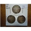 Image 1 : 1910,11 & 12-D BARBER DIMES