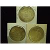 Image 2 : 1884-O & 1921 MORGAN'S AND 1922 PEACE SILVER $'S