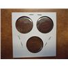 Image 2 : 1881,83 & 86 INDIAN HEAD CENTS