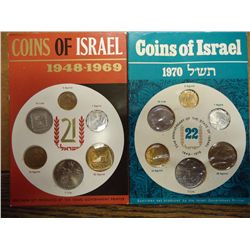 1969 & 70 ISRAEL SPECIMEN SETS