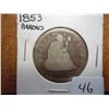 Image 1 : 1853 WITH ARROWS SEATED LIBERTY QUARTER