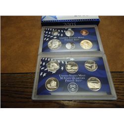 2005 US PROOF SET (WITH BOX)