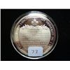 Image 2 : GREAT CANADIAN LANDMARKS 40.6 GRAMS STERLING PROOF