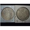 Image 2 : 2-1921 MORGAN SILVER DOLLARS