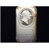 Image 1 : 1 TROY OZ .999 FINE SILVER INGOT "FDR"