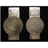 Image 1 : 2 MEXICO MONEY CLIPS MADE FROM PESOS
