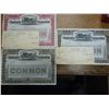 Image 1 : 3 STUDEBAKER STOCK CERTIFICATES 1934 & 35
