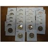 Image 1 : 24 ASSORTED WASHINGTON SILVER QUARTERS