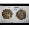 Image 2 : 1908 & 15-S VG BARBER HALF DOLLARS