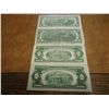 Image 2 : 1953,63,76 & 2003-A $2 US NOTES