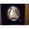 Image 1 : US MINT BENJAMIN FRANKLIN SILVER "FIRE FIGHTERS"