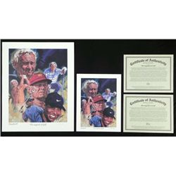 2) Robert Tanenbaum The Legends of Golf  Prints