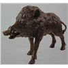 Image 1 : "Wild Boar" Bronze Sculpture - Moigniez