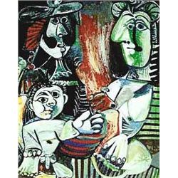 Picasso "Small Child With Two Women"