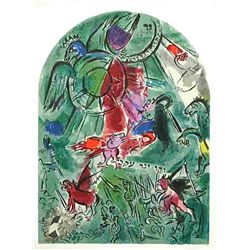 Marc Chagall Jerusalem Windows Lithograph