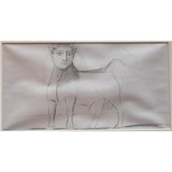 "Study Of Guernica" - 1937 - Pablo Picasso