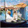 Image 1 : Manet "Manet Painting In His Boat"