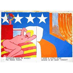 Tom Wesselmann Original Lithograph