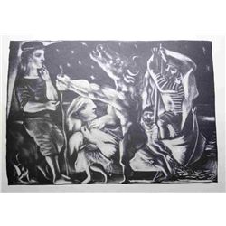 Vintage 1956 Picasso Lithograph