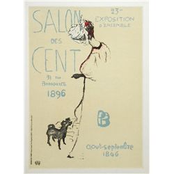 Bonnard Lithograph "Salon Des Cent"