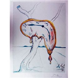 Dali "Tearful Soft Watch" Lithograph