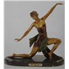 Image 1 : "Kneeling Deco Dancer" Bronze Sculpture - Chiparus