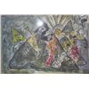 Image 2 : Marc Chagall Hand Signed Lithograph In Colors