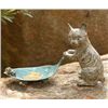 Image 1 : Cat And Leaf Bird Feeder