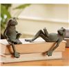 Image 1 : Reading Frog Shelf Sitters