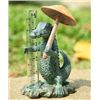 Image 1 : Gator With Umbrella And Rain Gauge