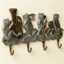 Frog Band Key Hook