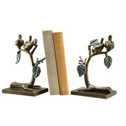 Birds & Branches Bookends