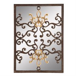 Fleur De Lis Wall Mirror