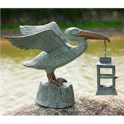 Pelican Lantern Candle Holder