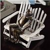 Image 1 : Frog Couple On Beach Chair Sculpture