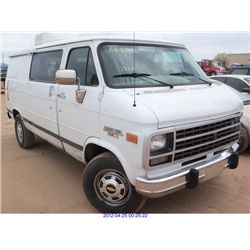 1994 - CHEVROLET VAN // SALVAGE TITLE