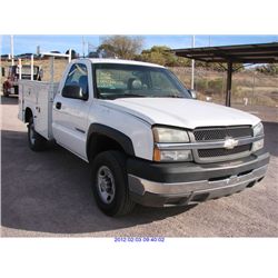 2003 - CHEVROLET SILVERADO 2500