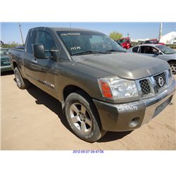 2006 - NISSAN TITAN //SALVAGE TITLE