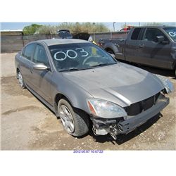 2002 - NISSAN ALTIMA