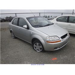 2005 - CHEVROLET AVEO