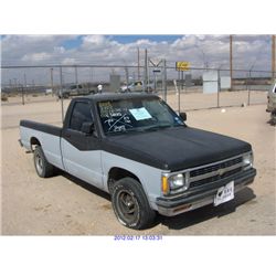 1991 - CHEVROLET S-10